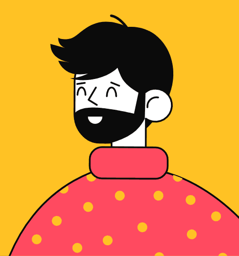Illustrated character avatar